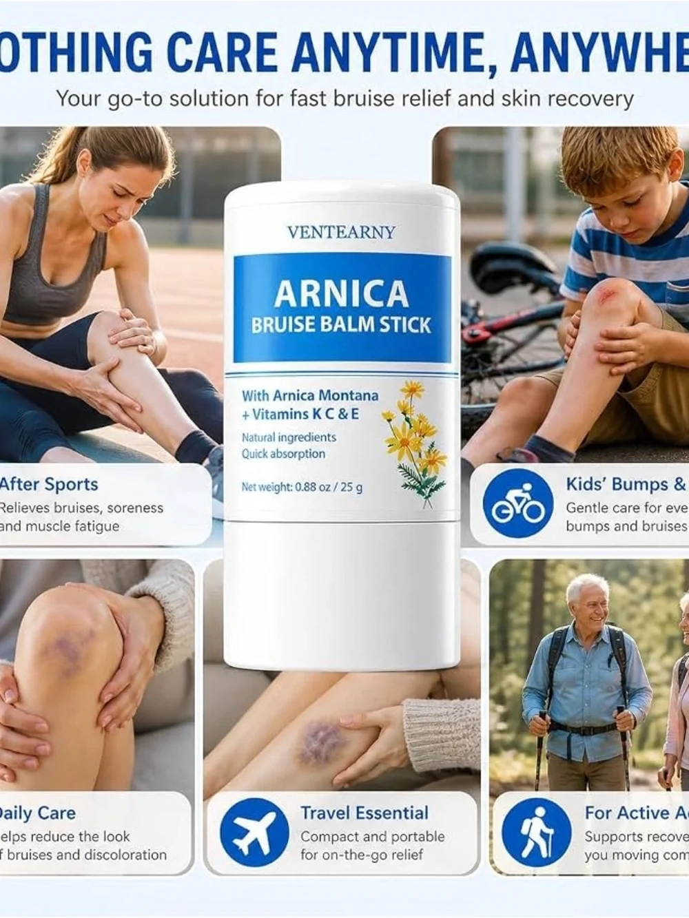 Ventearny Arnica Bruise Balm Stick